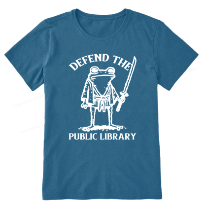 Pagewings Defend Your Public Library Unisex Classic T-shirt