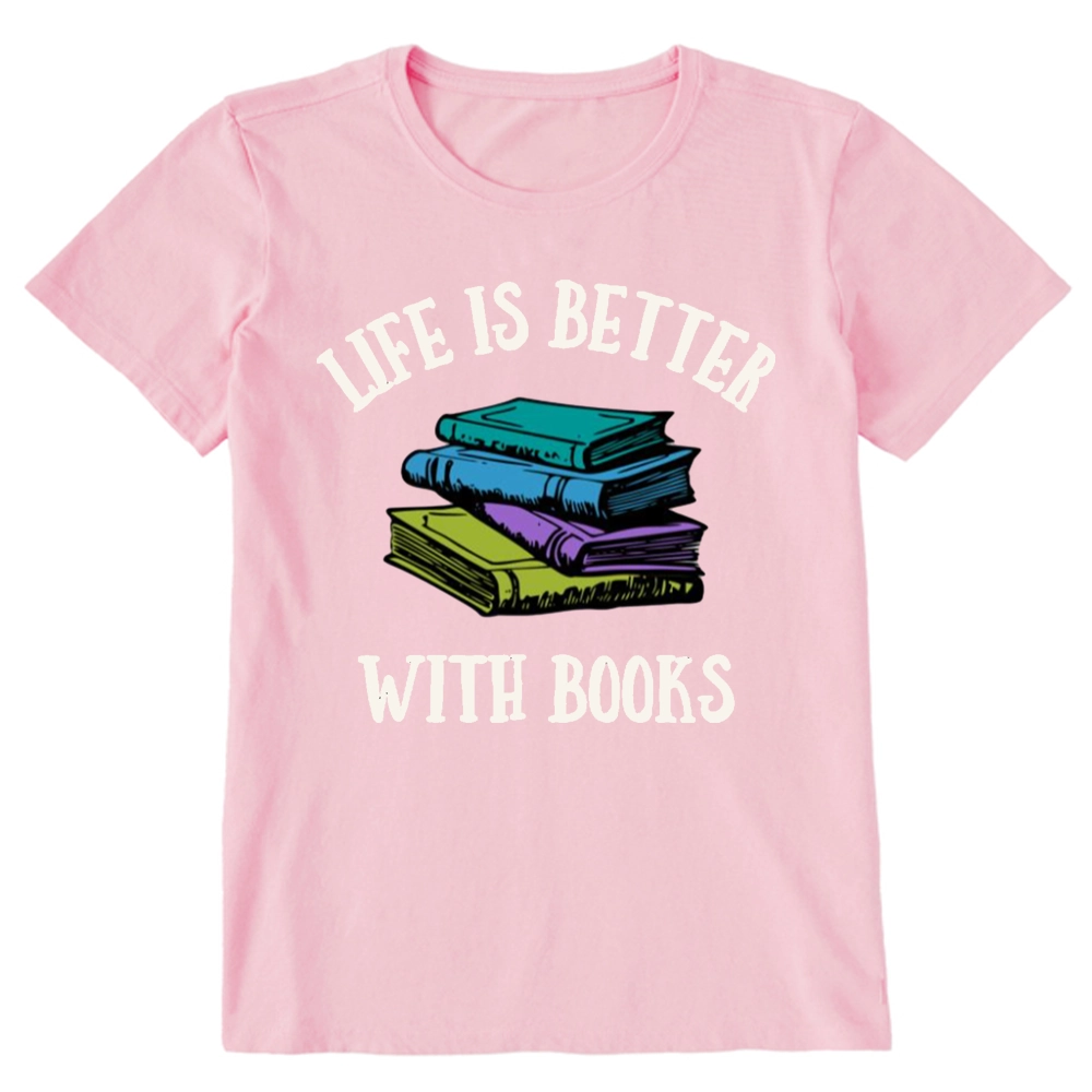 Pagewings Life's Better With Books Unisex Classic T-shirt