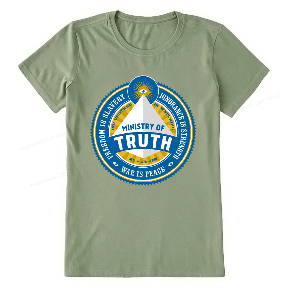 Pagewings Ministry of Truth Unisex Classic T-shirt