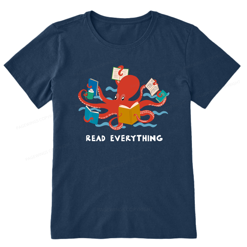 Pagewings Read Everything Unisex Classic T-shirt