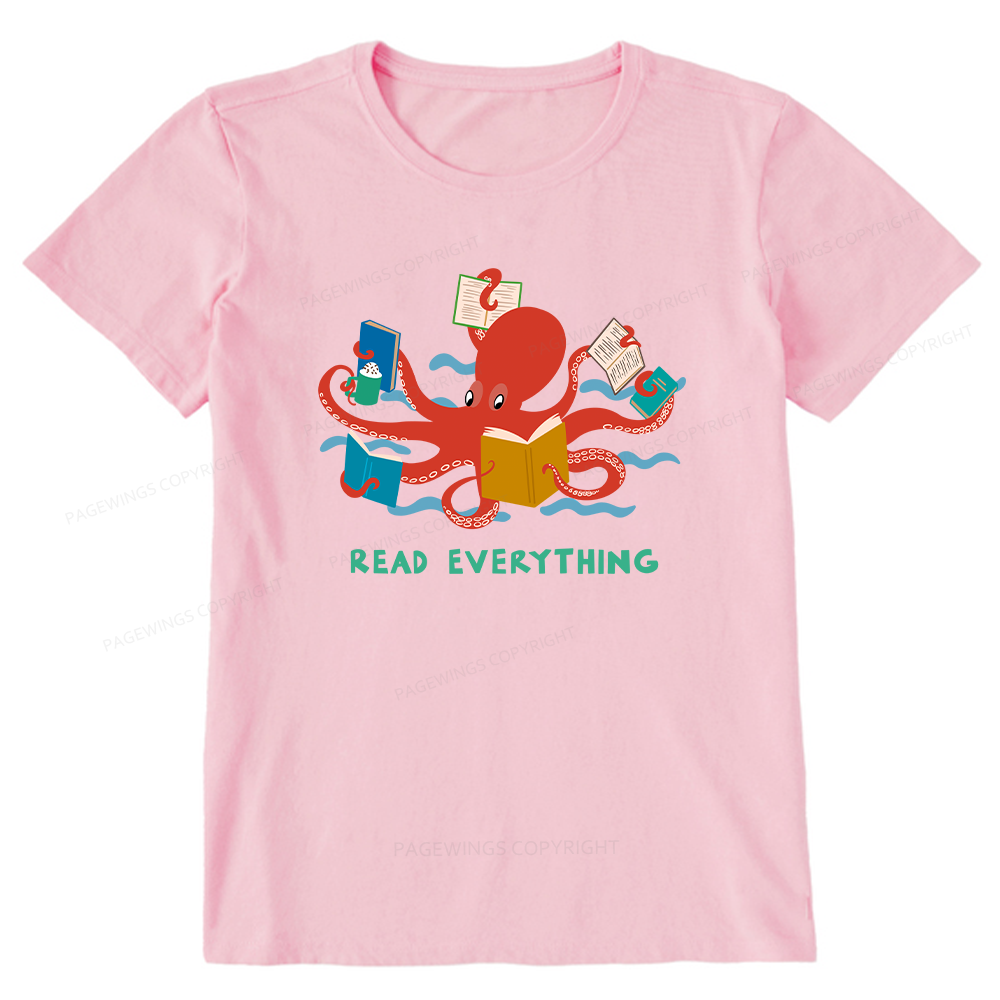 Pagewings Read Everything Unisex Classic T-shirt