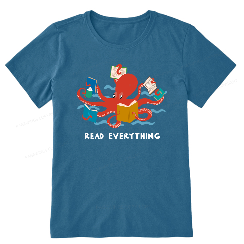 Pagewings Read Everything Unisex Classic T-shirt