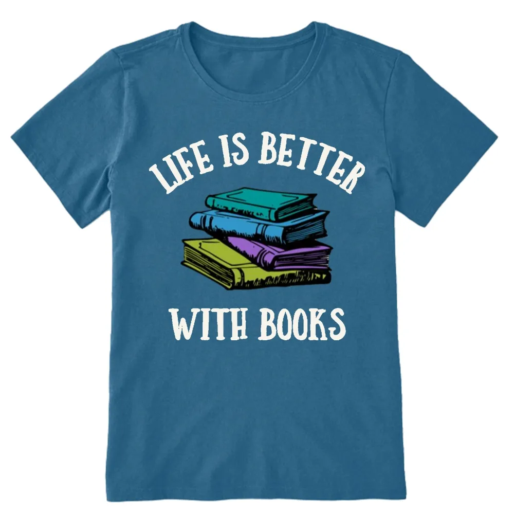 Pagewings Life's Better With Books Unisex Classic T-shirt