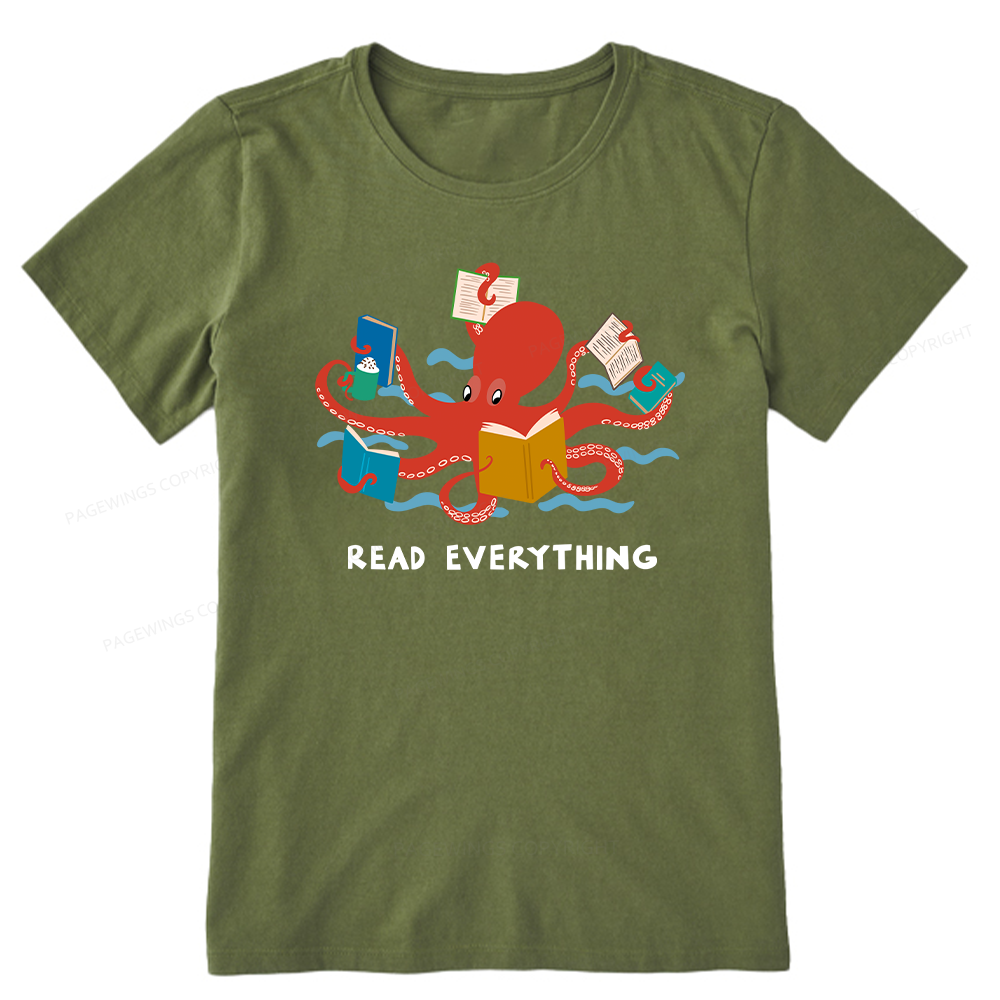 Pagewings Read Everything Unisex Classic T-shirt