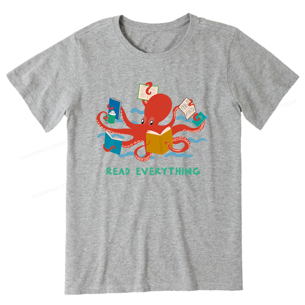 Pagewings Read Everything Unisex Classic T-shirt