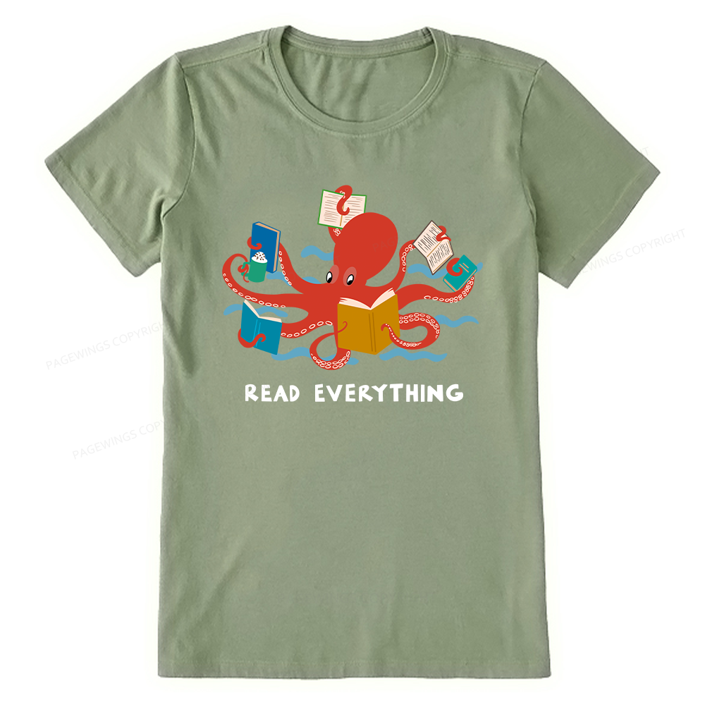 Pagewings Read Everything Unisex Classic T-shirt