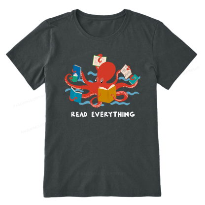 Pagewings Read Everything Unisex Classic T-shirt