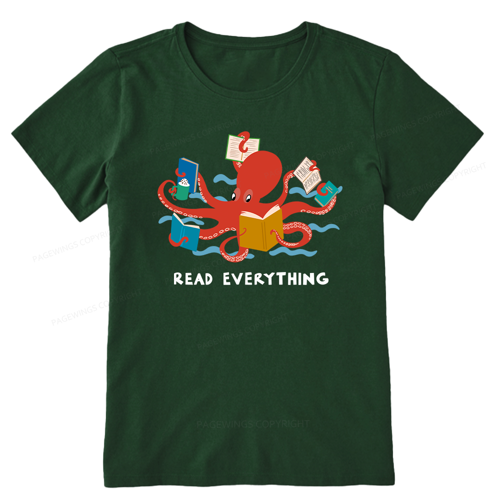 Pagewings Read Everything Unisex Classic T-shirt