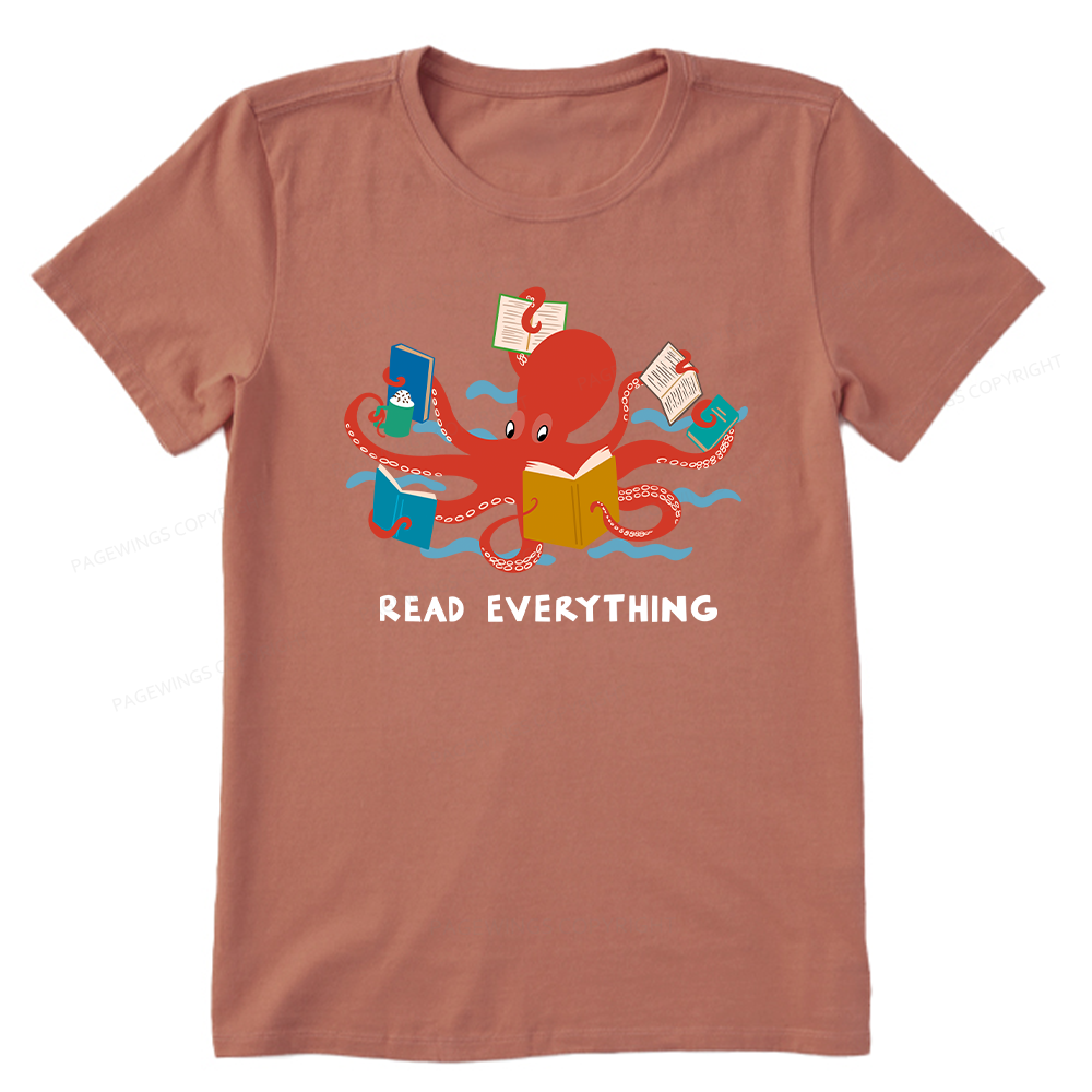 Pagewings Read Everything Unisex Classic T-shirt