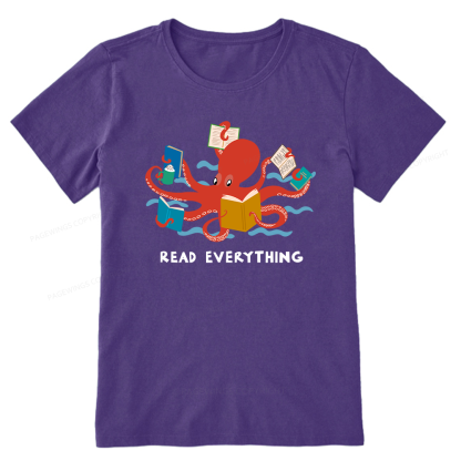 Pagewings Read Everything Unisex Classic T-shirt