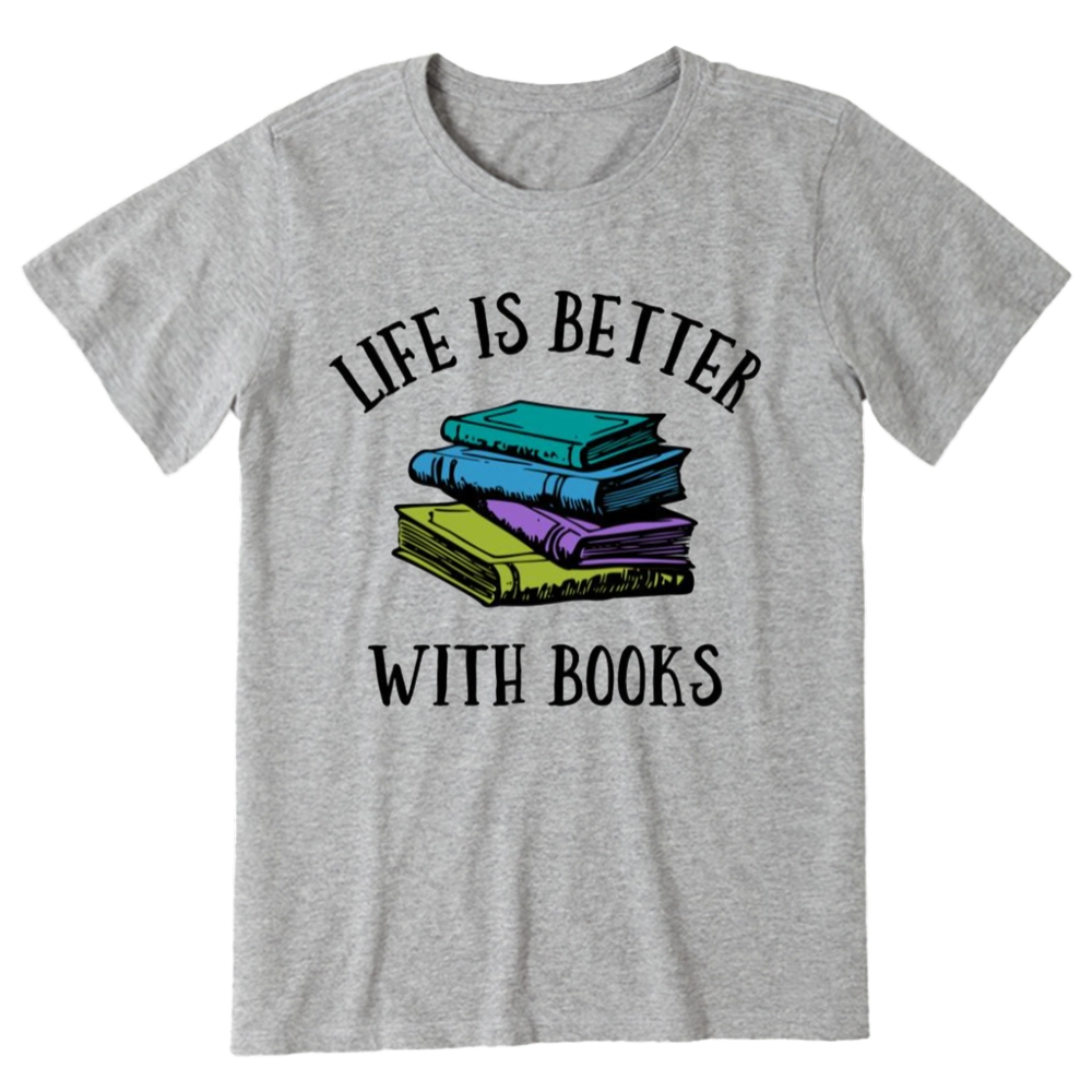 Pagewings Life's Better With Books Unisex Classic T-shirt