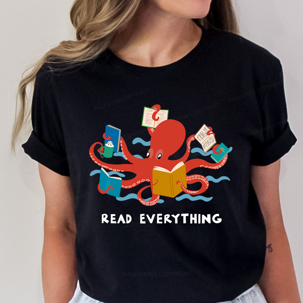 Pagewings Read Everything Unisex Classic T-shirt
