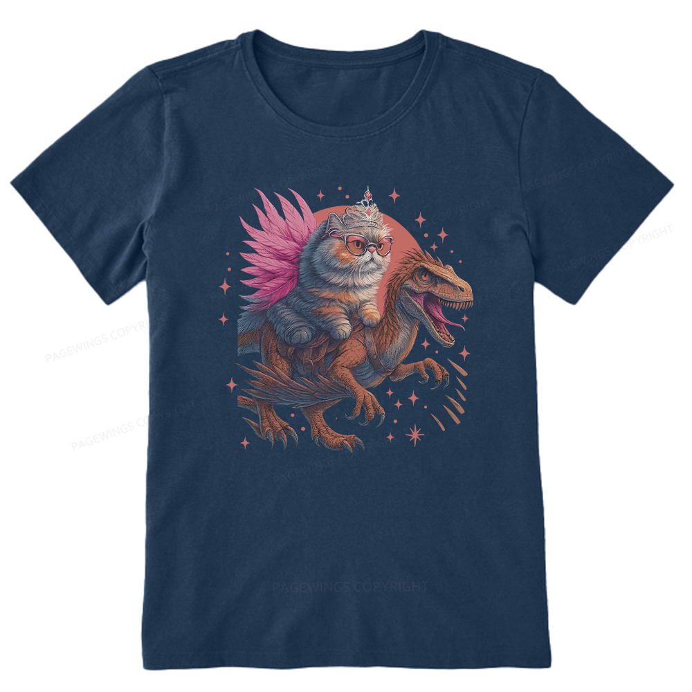 Pagewings Vintage Book Lover Princess Unisex Classic T-shirt