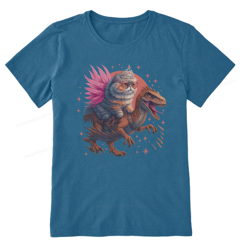 Pagewings Vintage Book Lover Princess Unisex Classic T-shirt