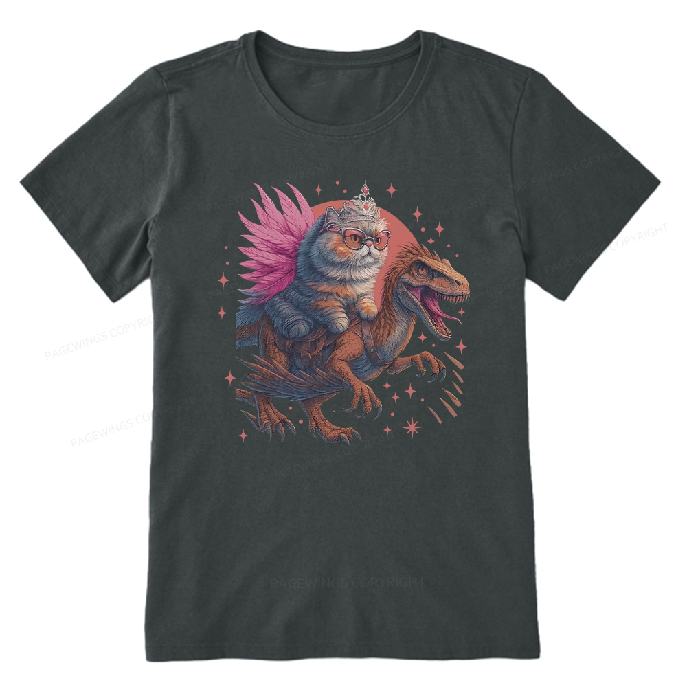 Pagewings Vintage Book Lover Princess Unisex Classic T-shirt