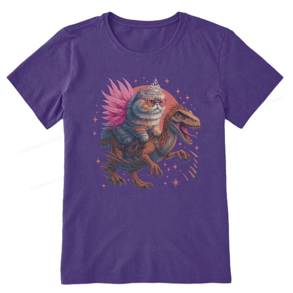 Pagewings Vintage Book Lover Princess Unisex Classic T-shirt