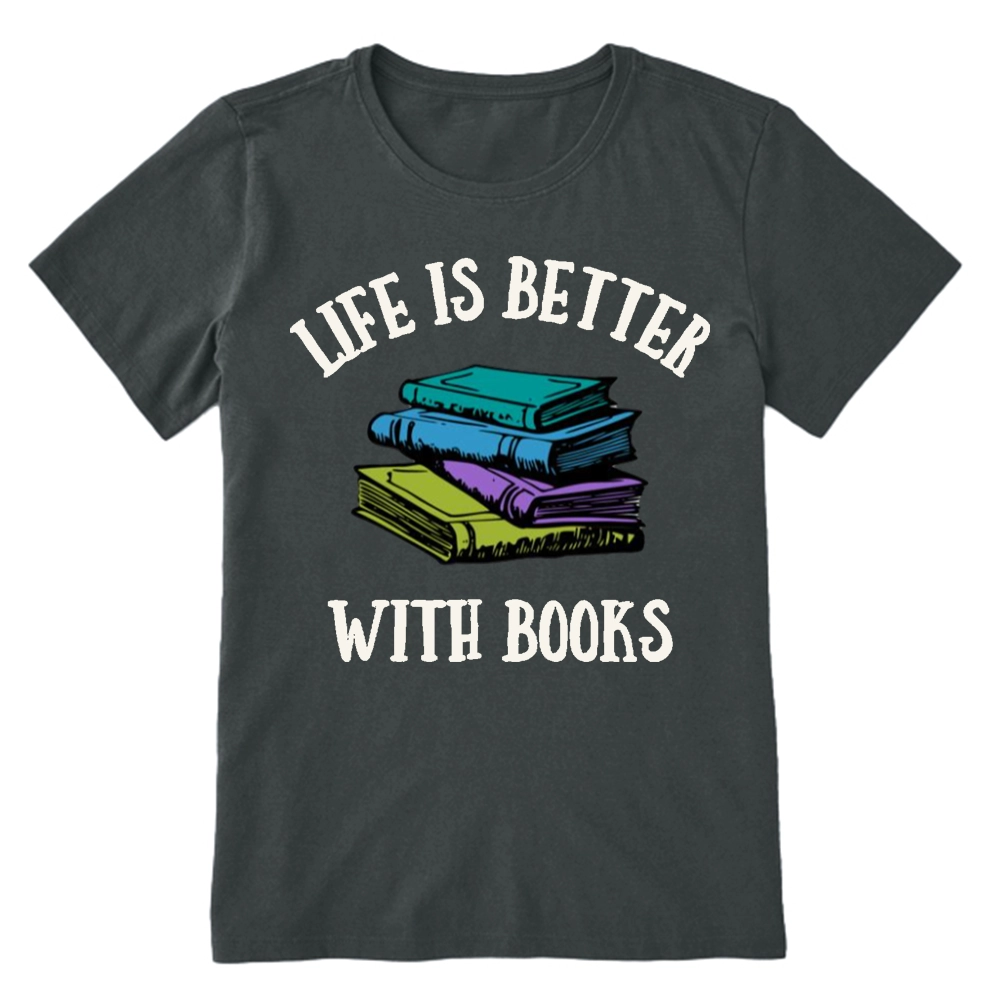 Pagewings Life's Better With Books Unisex Classic T-shirt