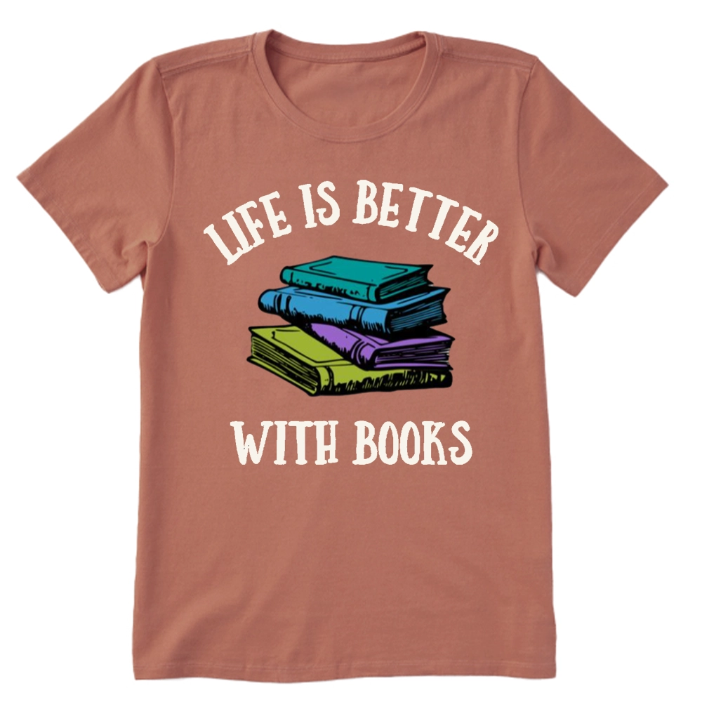 Pagewings Life's Better With Books Unisex Classic T-shirt