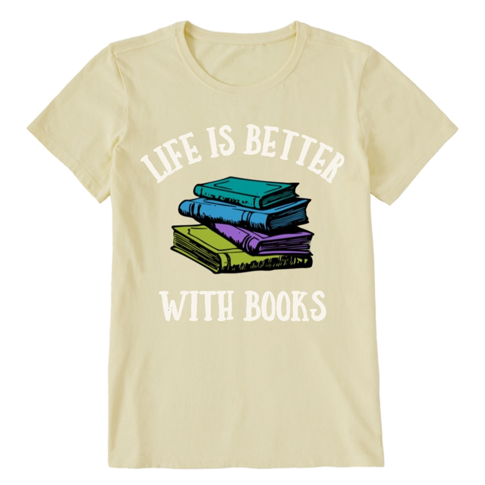 Pagewings Life's Better With Books Unisex Classic T-shirt