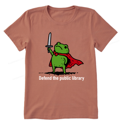 Pagewings Defend The Public Library Unisex Classic T-shirt