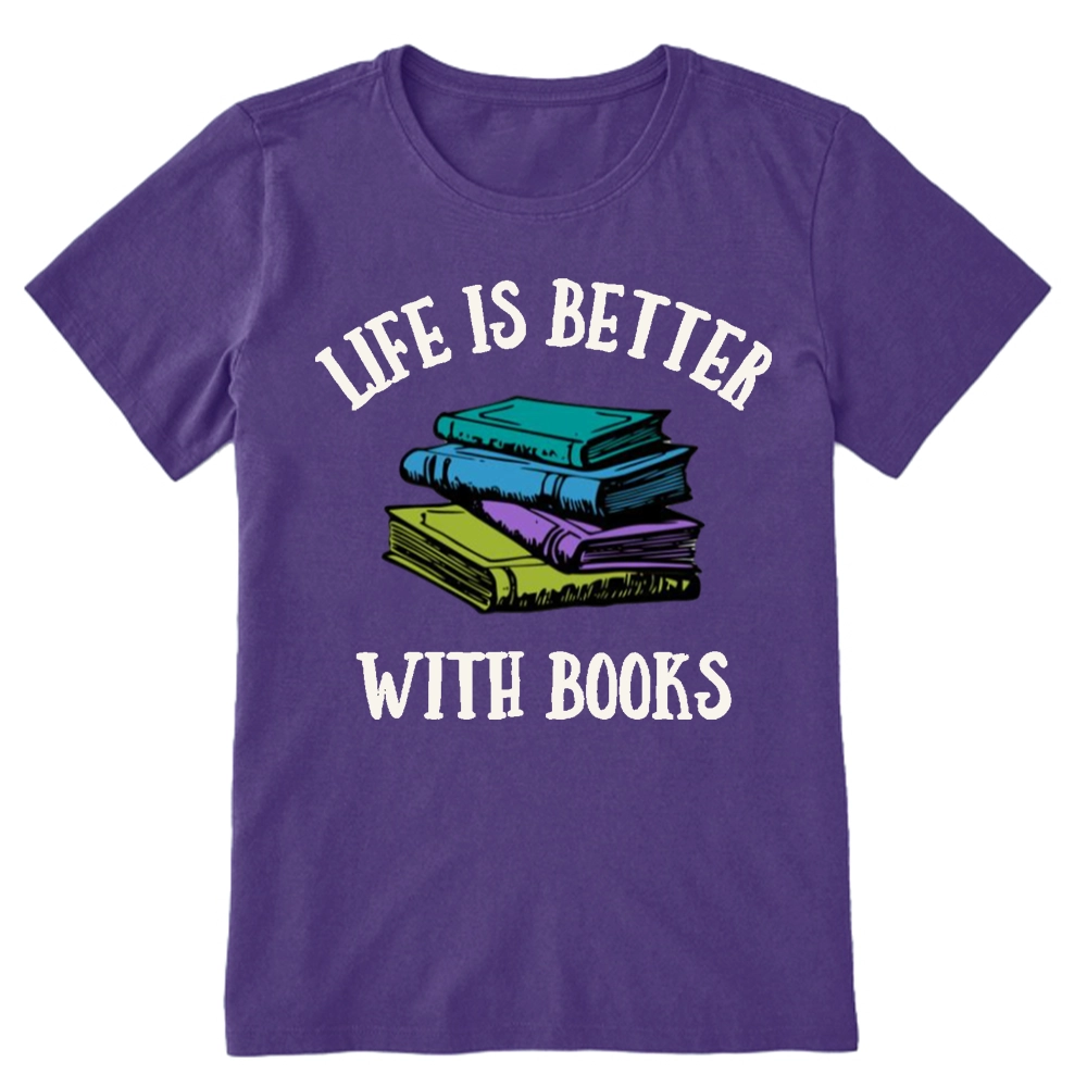 Pagewings Life's Better With Books Unisex Classic T-shirt
