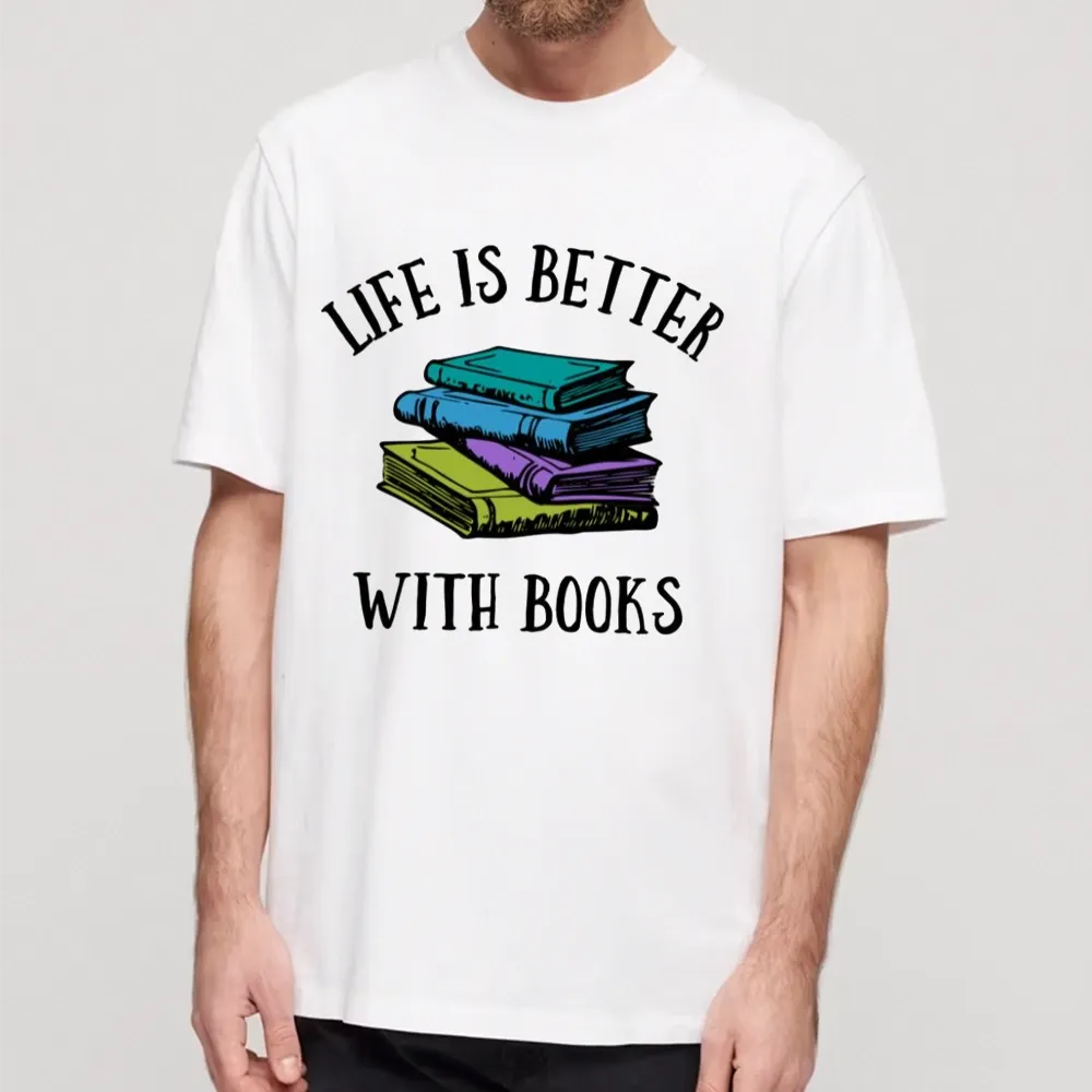 Pagewings Life's Better With Books Unisex Classic T-shirt