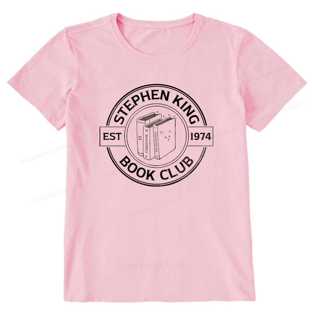 Pagewings Stephen King Book Club Unisex Classic T-shirt