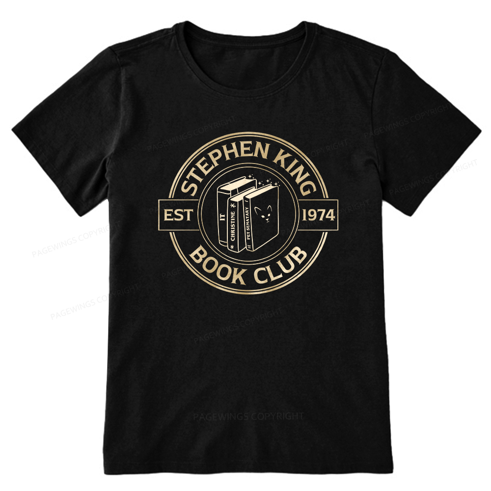 Pagewings Stephen King Book Club Unisex Classic T-shirt