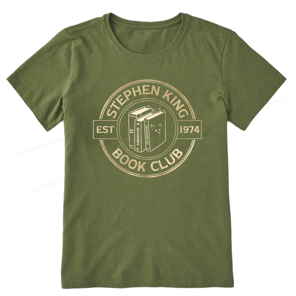 Pagewings Stephen King Book Club Unisex Classic T-shirt