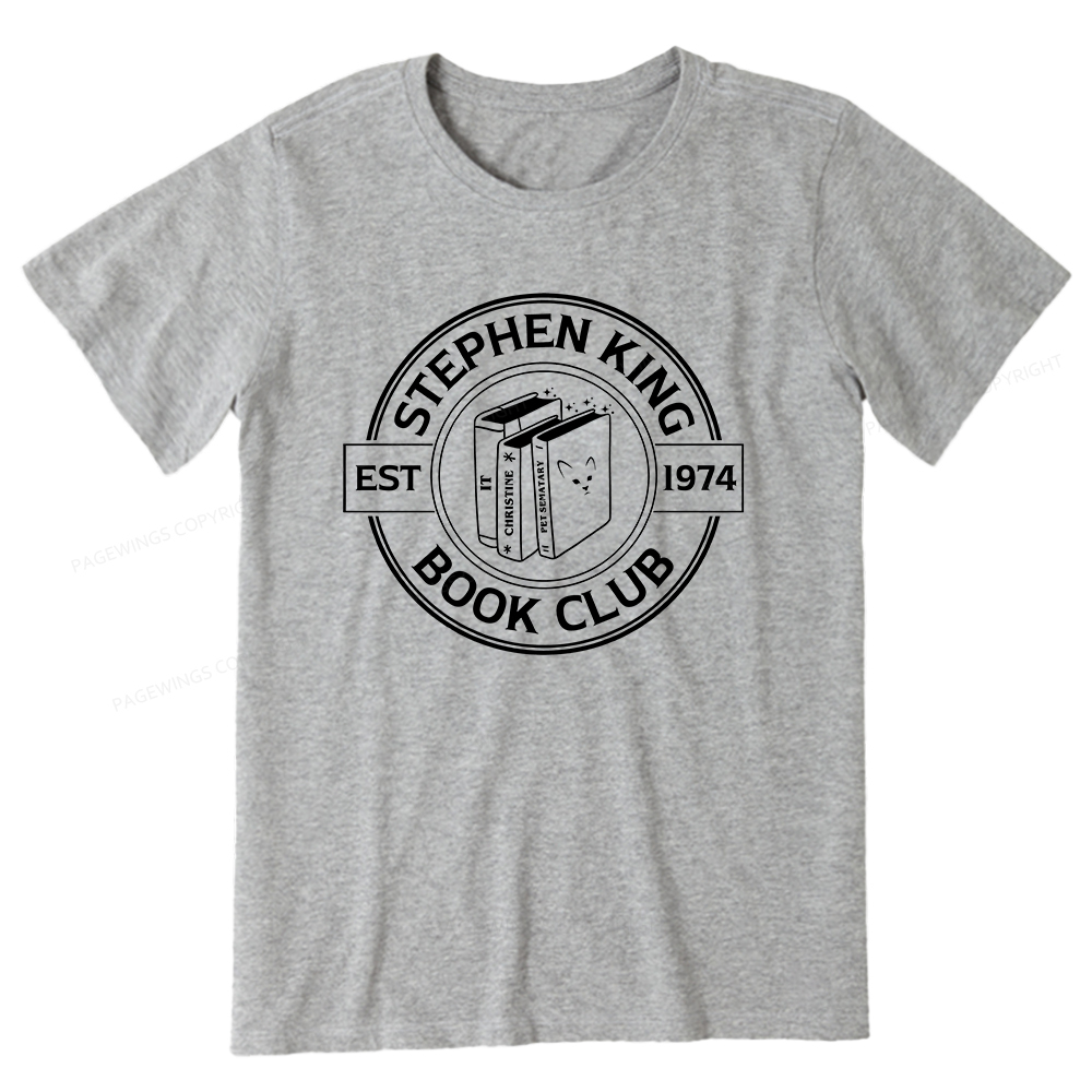 Pagewings Stephen King Book Club Unisex Classic T-shirt
