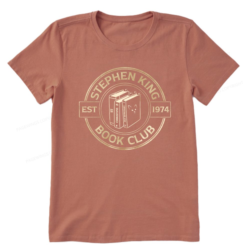 Pagewings Stephen King Book Club Unisex Classic T-shirt