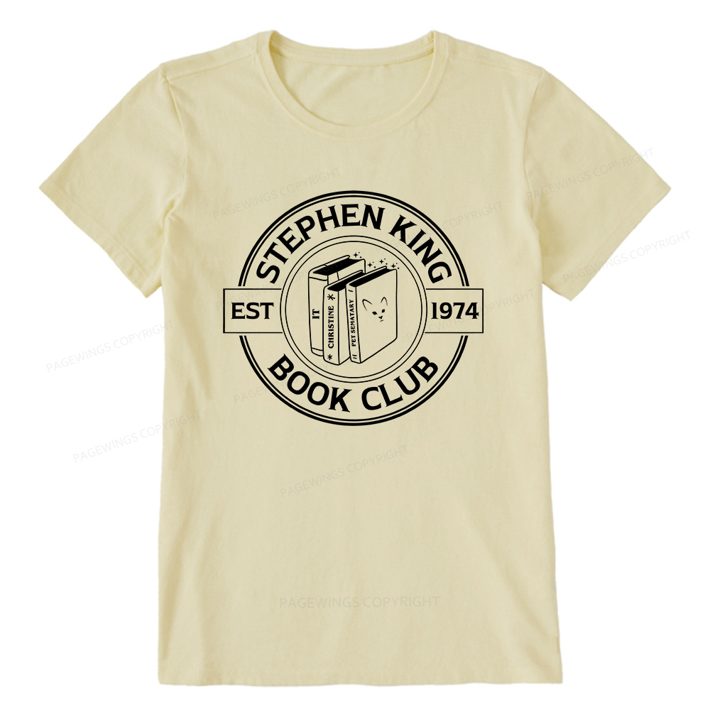 Pagewings Stephen King Book Club Unisex Classic T-shirt