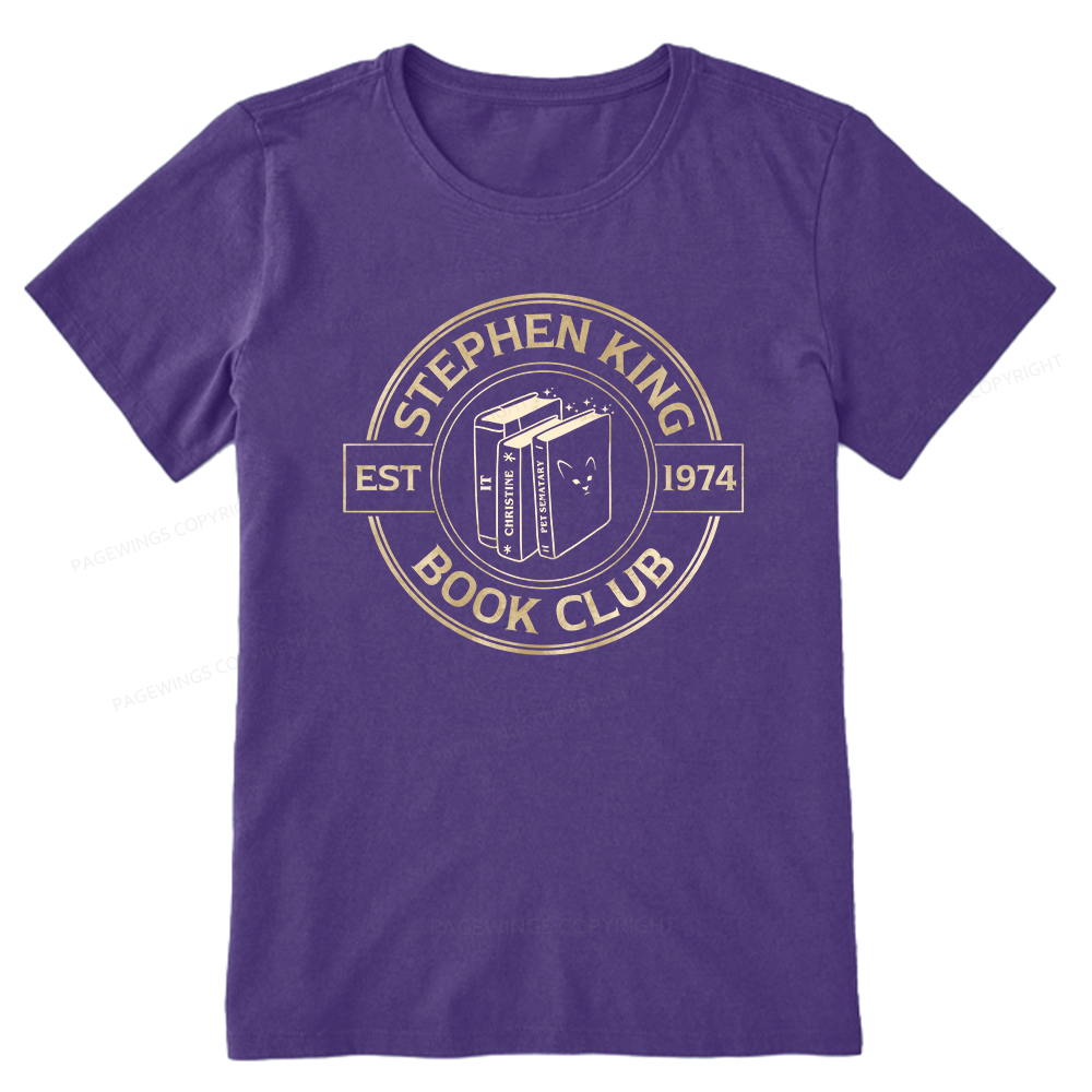 Pagewings Stephen King Book Club Unisex Classic T-shirt