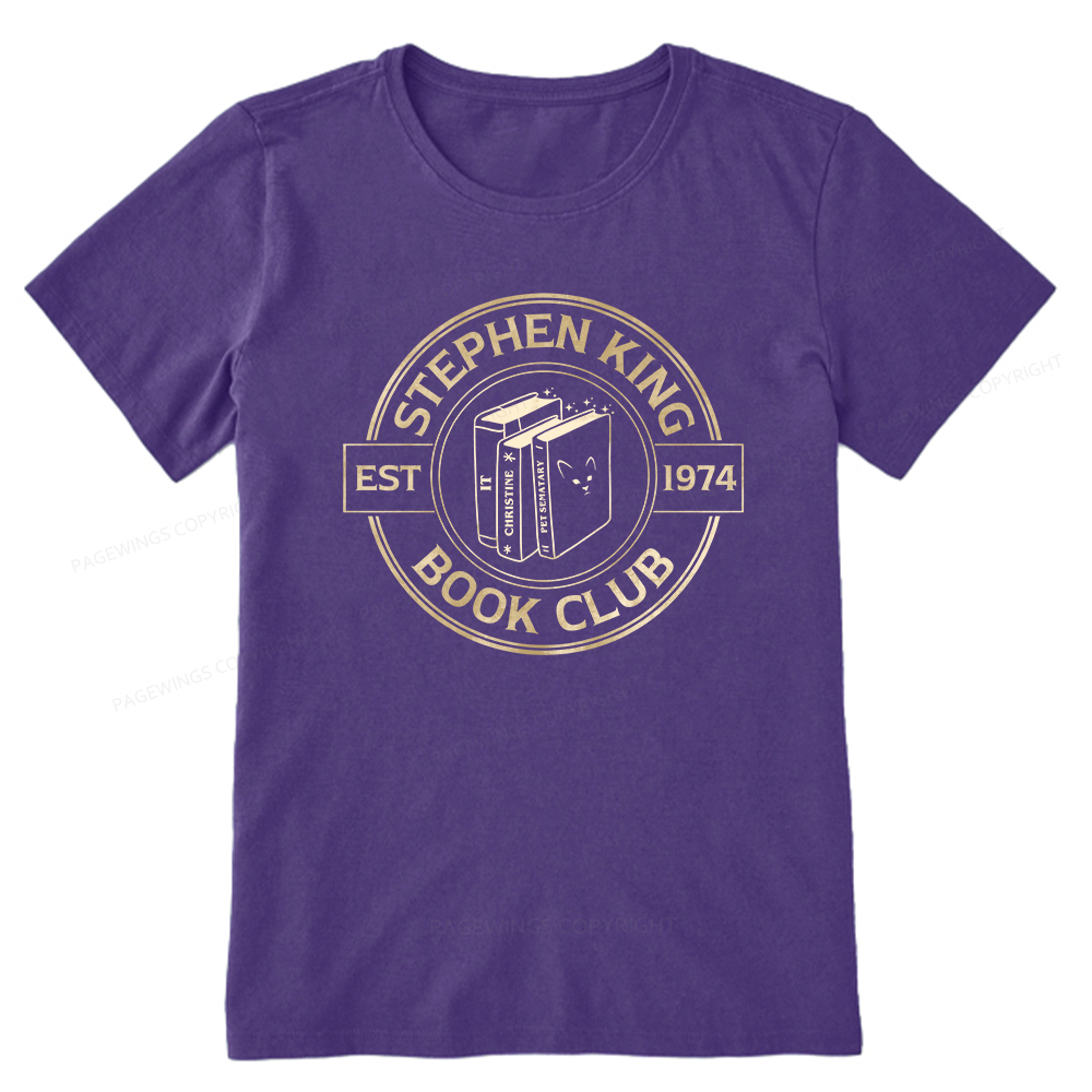 Pagewings Stephen King Book Club Unisex Classic T-shirt