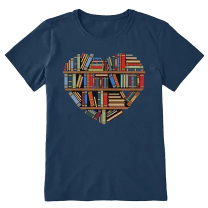 Pagewings Hearty Library Books Unisex Classic T-shirt