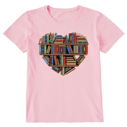 Pagewings Hearty Library Books Unisex Classic T-shirt