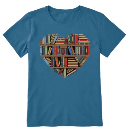 Pagewings Hearty Library Books Unisex Classic T-shirt