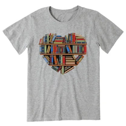 Pagewings Hearty Library Books Unisex Classic T-shirt