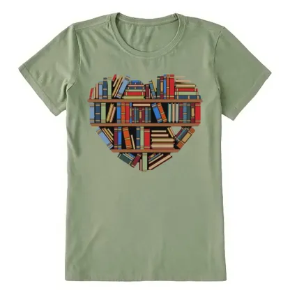Pagewings Hearty Library Books Unisex Classic T-shirt
