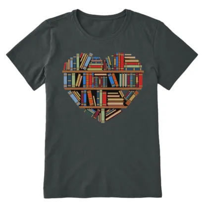 Pagewings Hearty Library Books Unisex Classic T-shirt