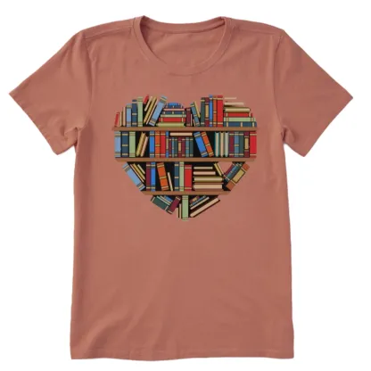 Pagewings Hearty Library Books Unisex Classic T-shirt