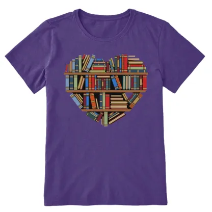 Pagewings Hearty Library Books Unisex Classic T-shirt