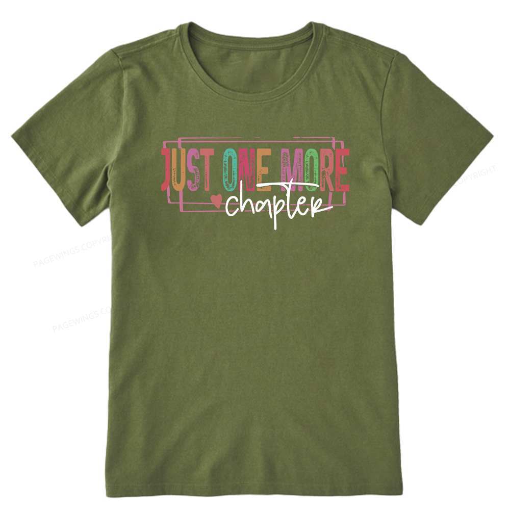 Pagewings Just One More Chapter Unisex Classic T-shirt