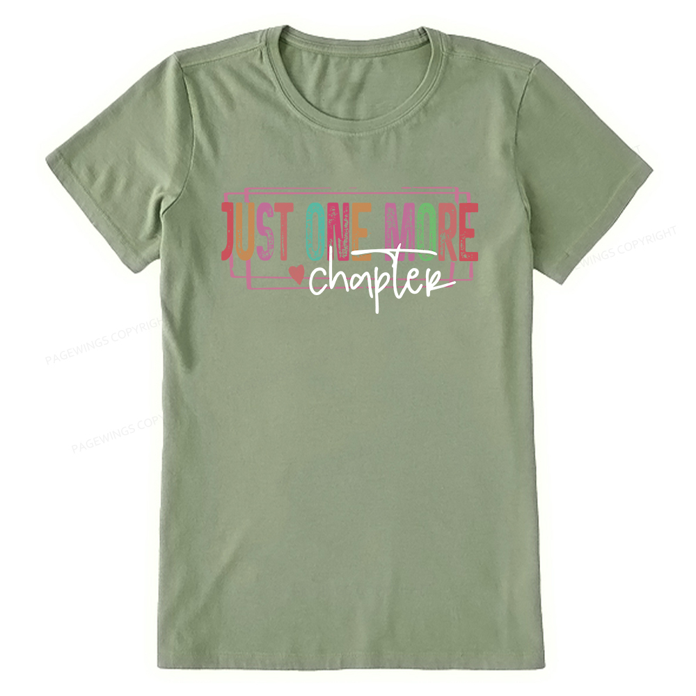 Pagewings Just One More Chapter Unisex Classic T-shirt