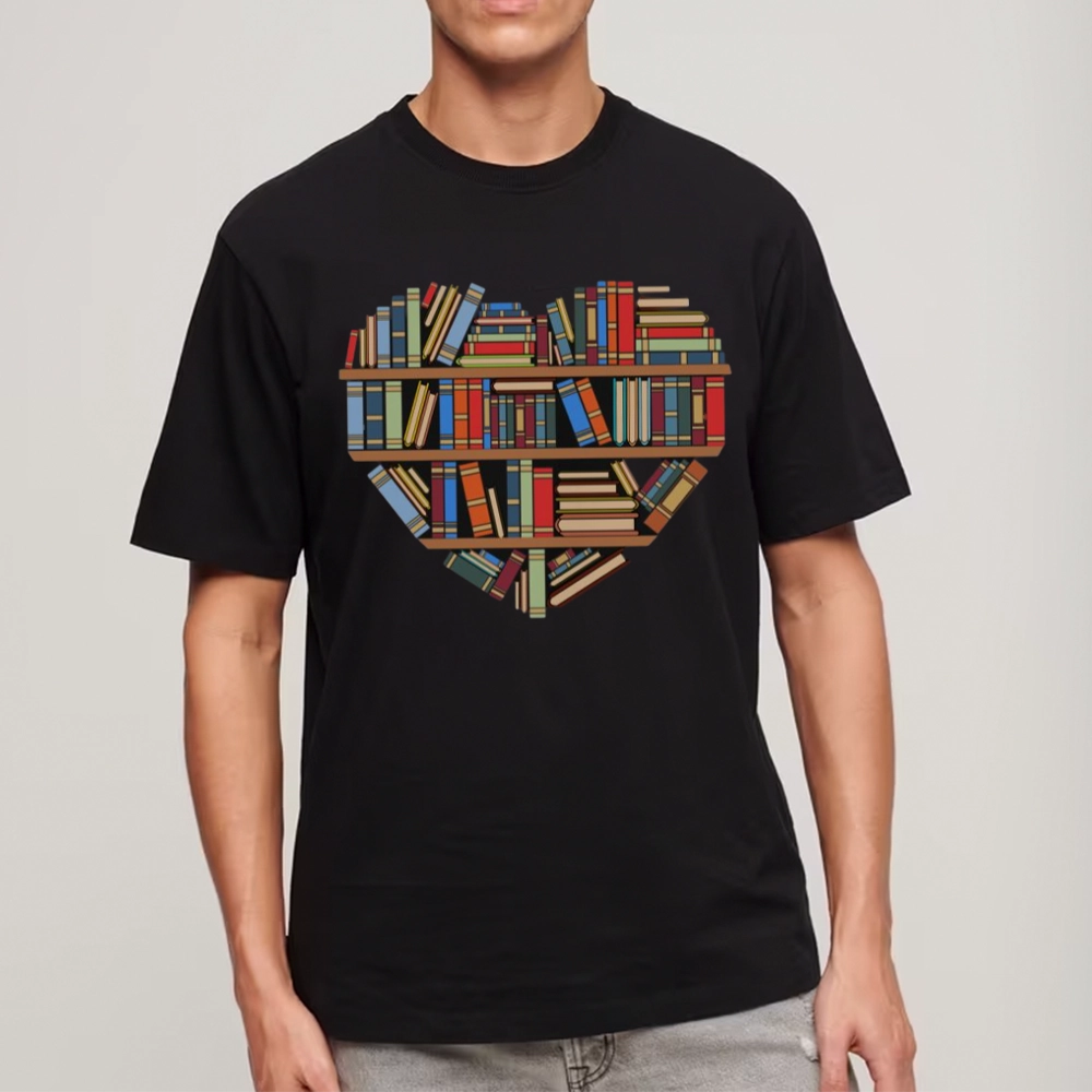 Pagewings Hearty Library Books Unisex Classic T-shirt