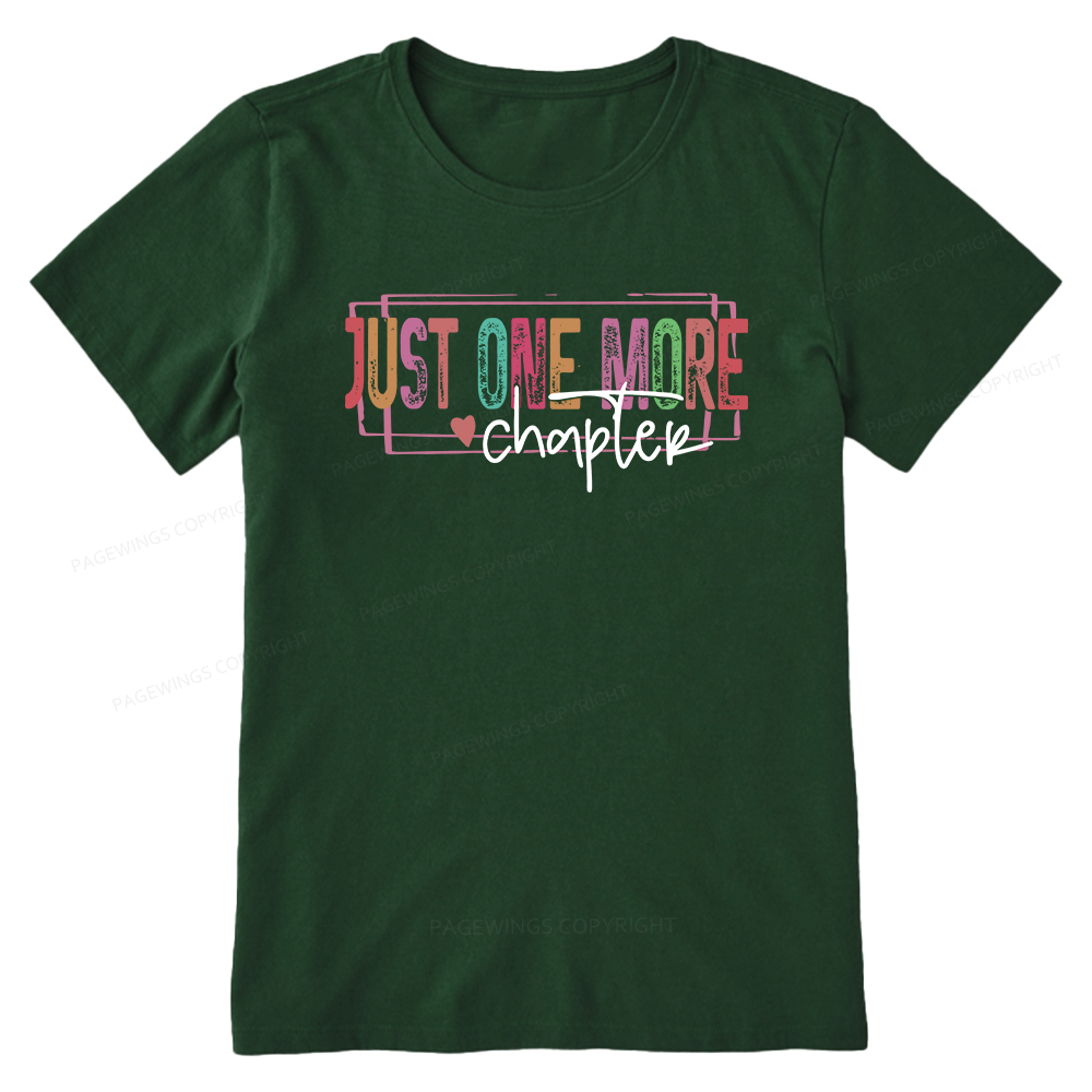 Pagewings Just One More Chapter Unisex Classic T-shirt