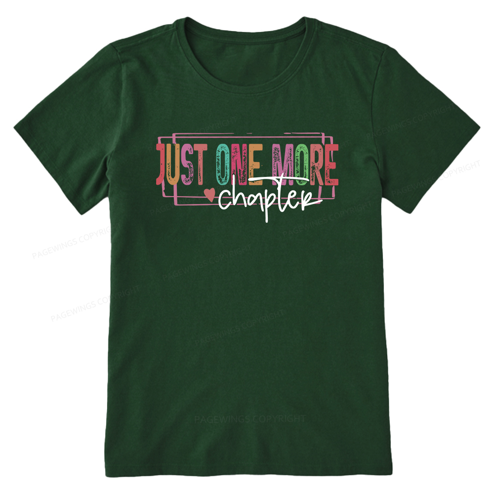 Pagewings Just One More Chapter Unisex Classic T-shirt