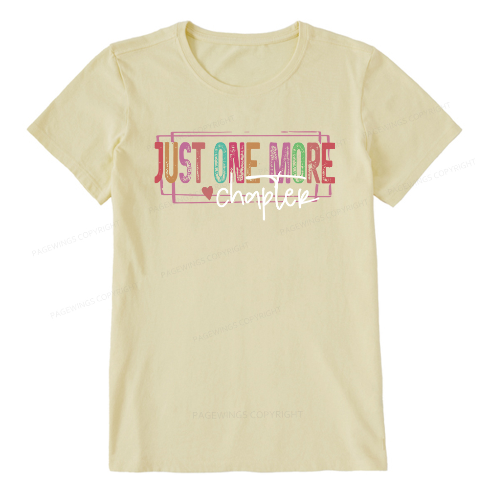 Pagewings Just One More Chapter Unisex Classic T-shirt