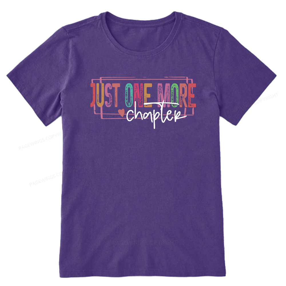 Pagewings Just One More Chapter Unisex Classic T-shirt