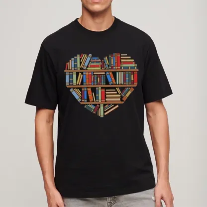 Pagewings Hearty Library Books Unisex Classic T-shirt